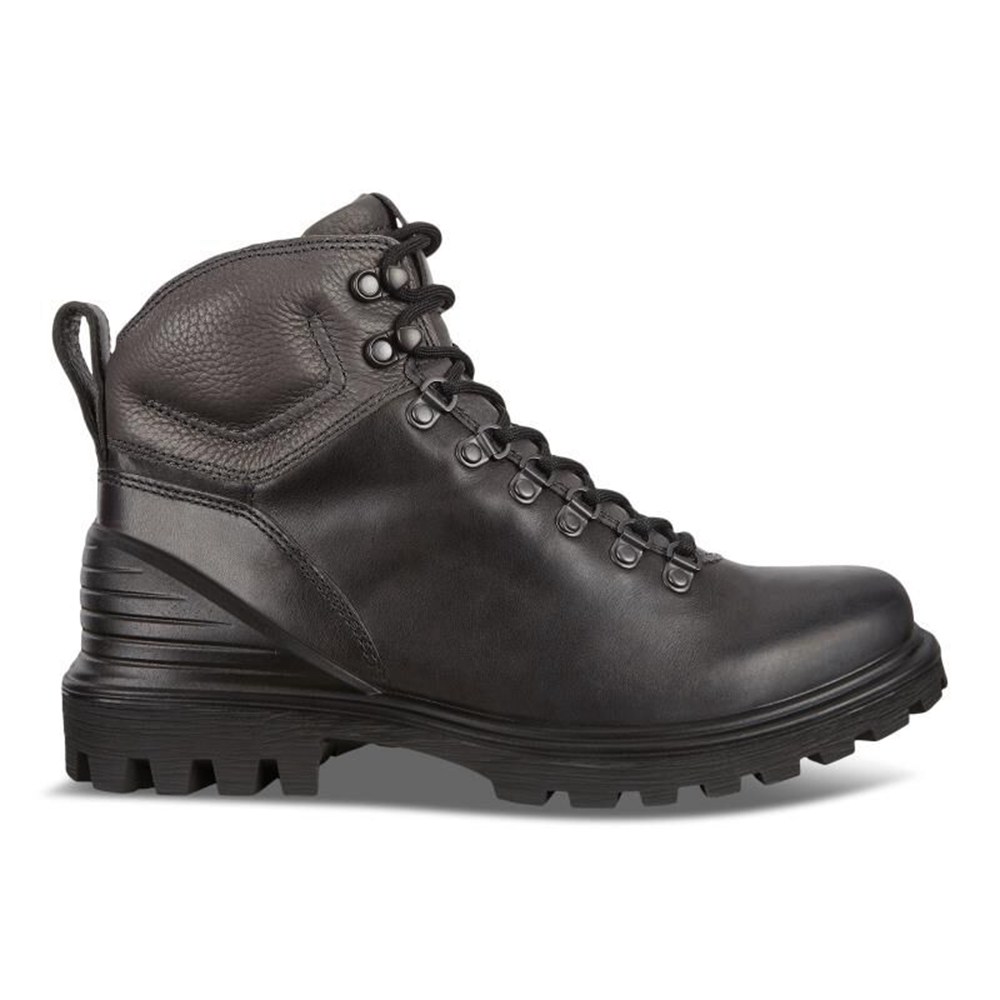 ECCO Mens Ankle Boots Black - Tredtray - YDL-021948